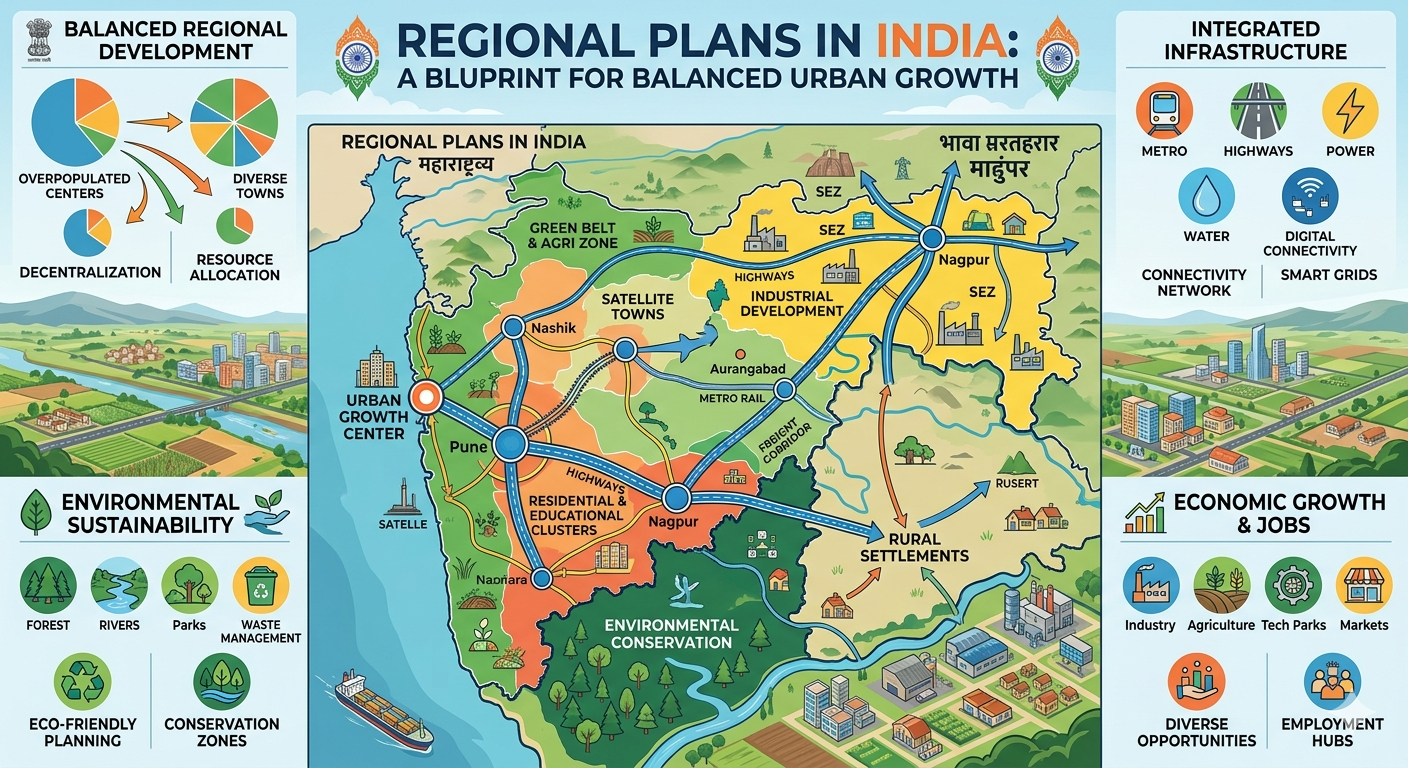 Regional Plans in India: The Big-Picture Blueprint for Balanced Urban Growth