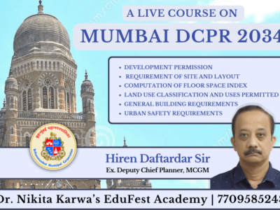 Mumbai DCPR 2034: LIVE Course with Expert Guidance